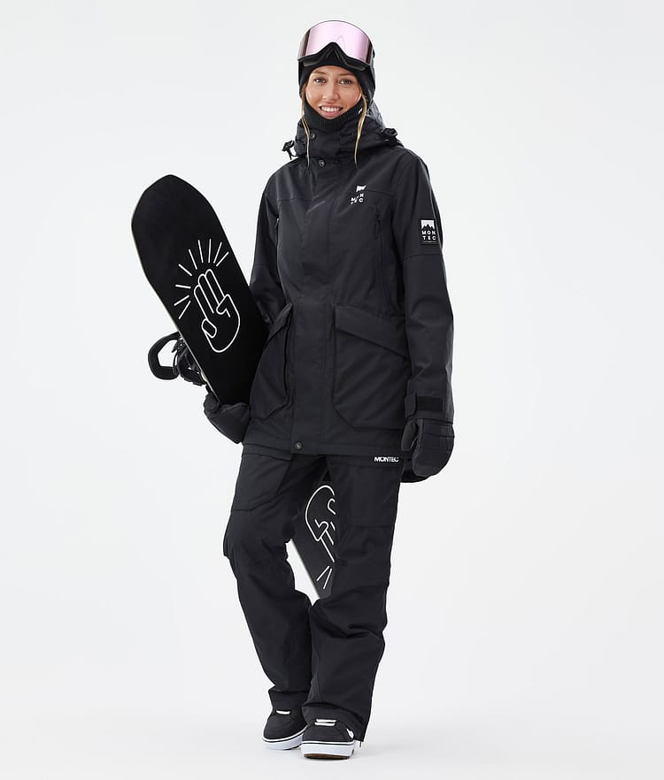 Montec Virago W Snowboard jas Dames Black, Afbeelding 3 van 10