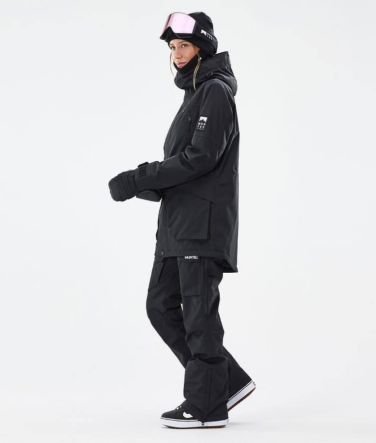 Montec Virago W Giacca Snowboard Donna Black, Immagine 4 di 10