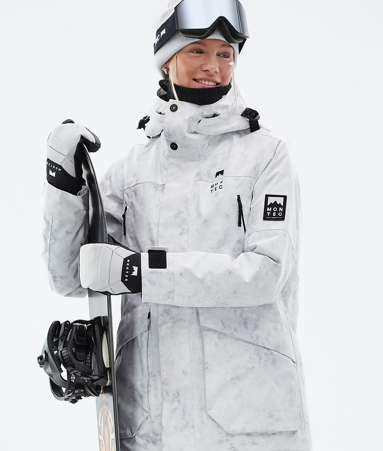 Montec Virago W Snowboard jas Dames White Tiedye, Afbeelding 2 van 10