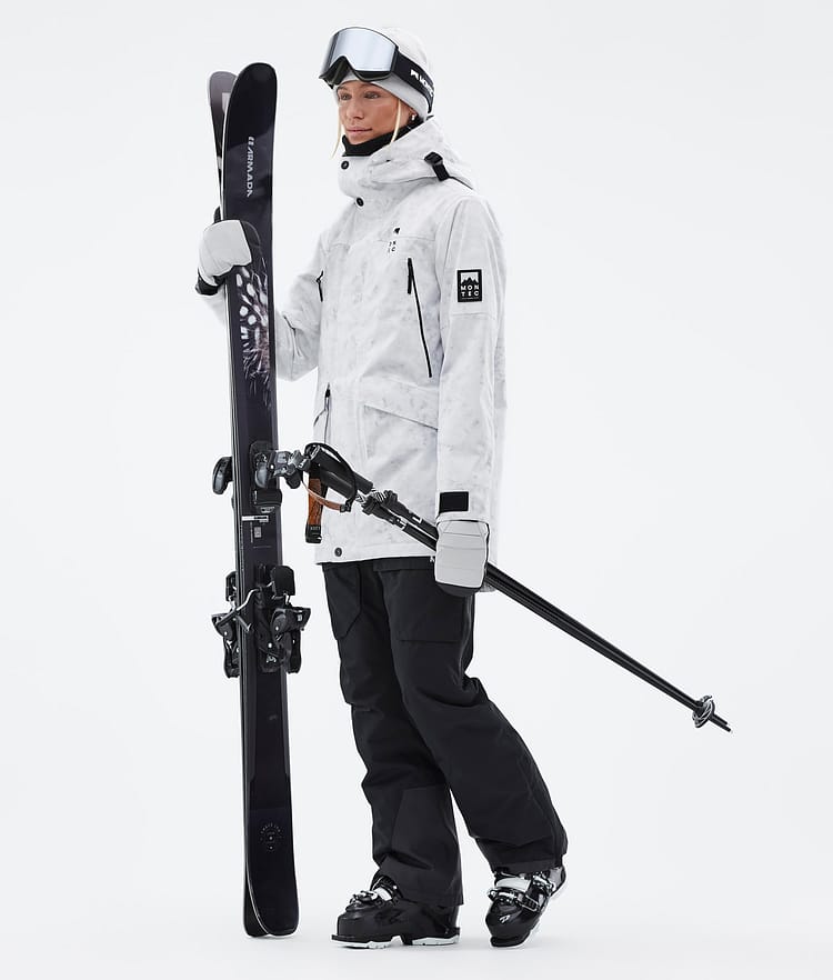 Montec Virago W Ski jas Dames White Tiedye, Afbeelding 3 van 10