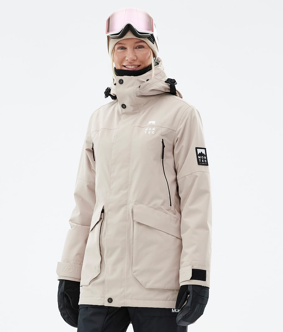 Montec Virago W Women's Snowboard Jacket Sand