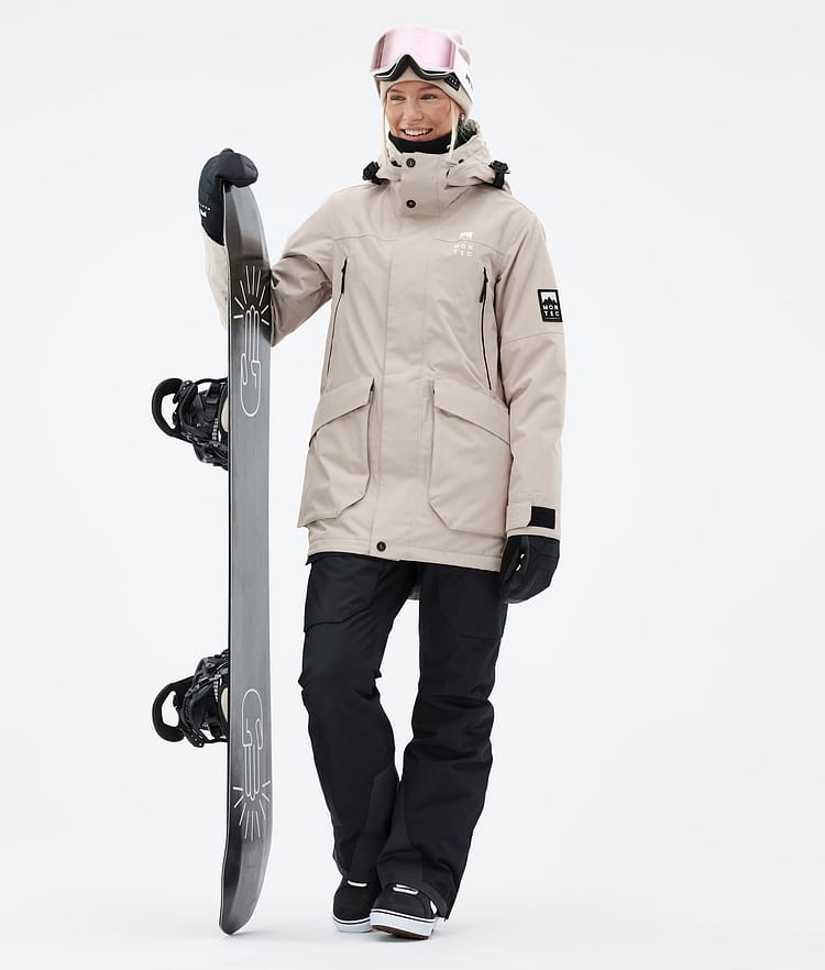 Montec Virago W Snowboard Jacket Women Sand Renewed, Image 3 of 10