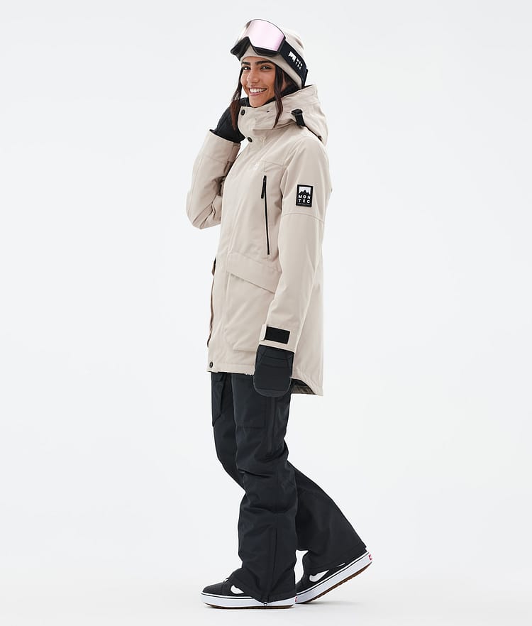 Montec Virago W Snowboard jas Dames Sand, Afbeelding 4 van 10