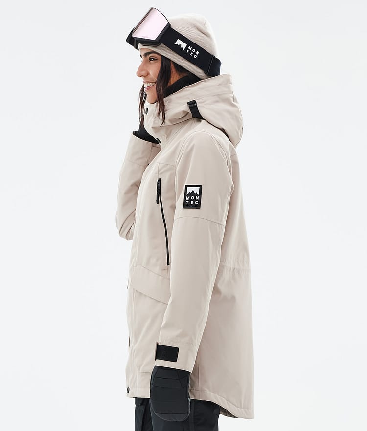 Montec Virago W Snowboard jas Dames Sand, Afbeelding 6 van 10