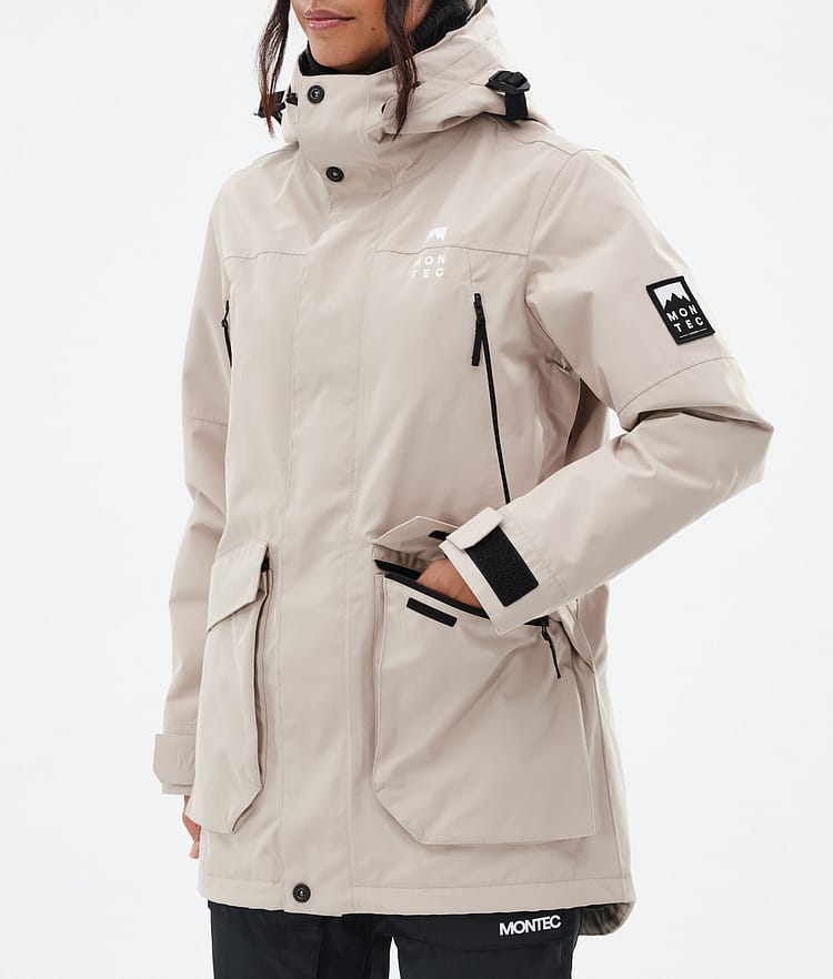Montec Virago W Snowboard jas Dames Sand, Afbeelding 8 van 10