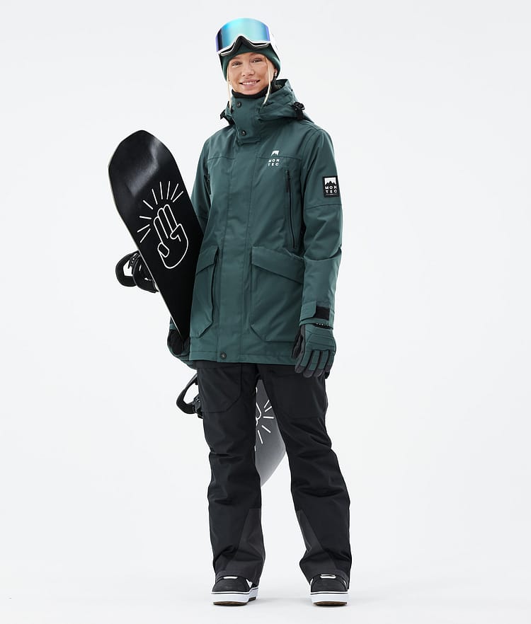 Montec Virago W Snowboard jas Dames Dark Atlantic Renewed, Afbeelding 3 van 10