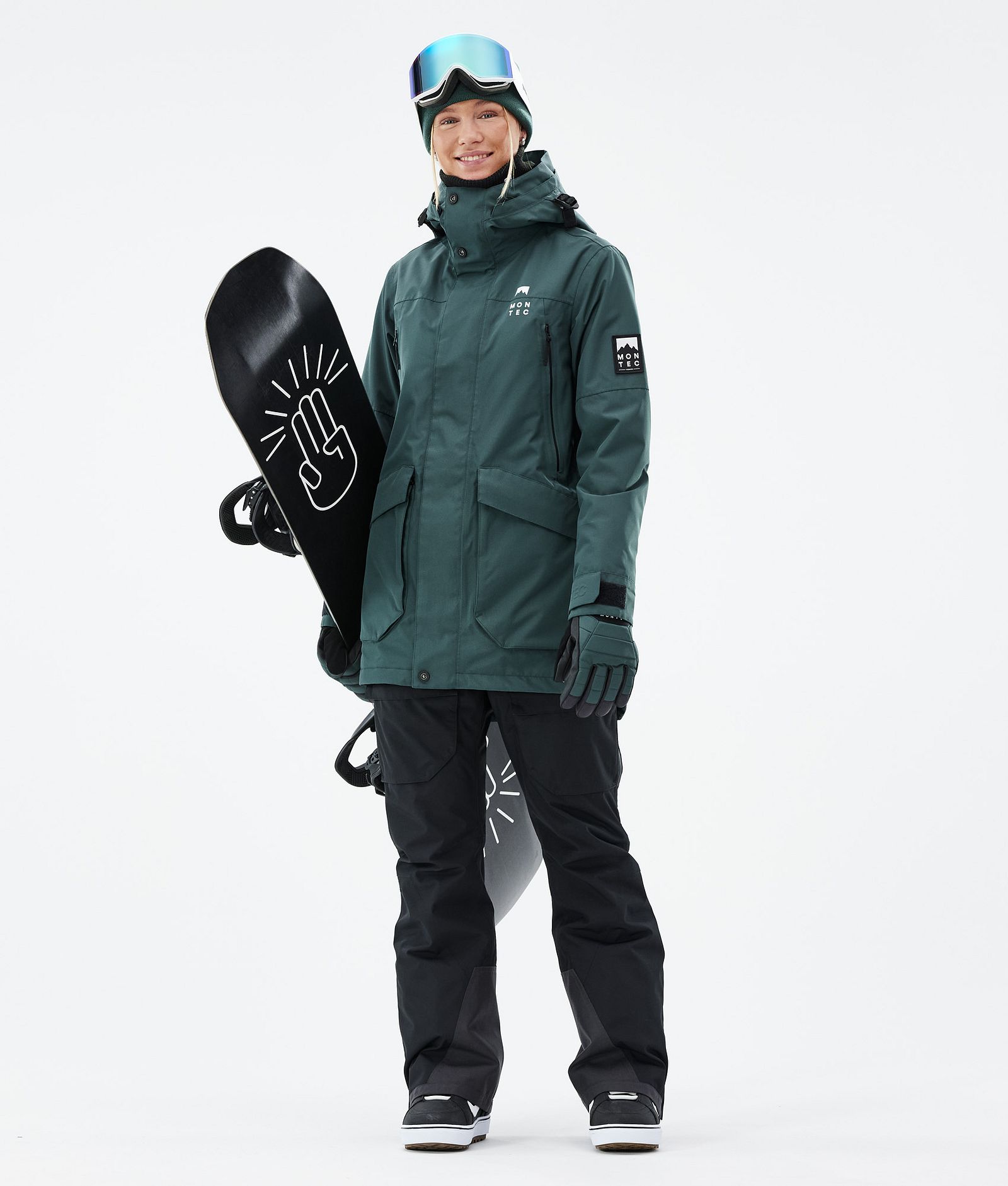 Montec Virago W Snowboard Jacket Women Dark Atlantic