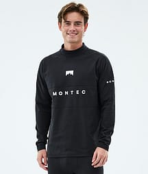 Montec Alpha Baselayer top Herre Black