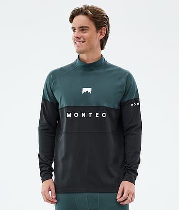 Montec Alpha Termotričko Pánské Dark Atlantic/Black