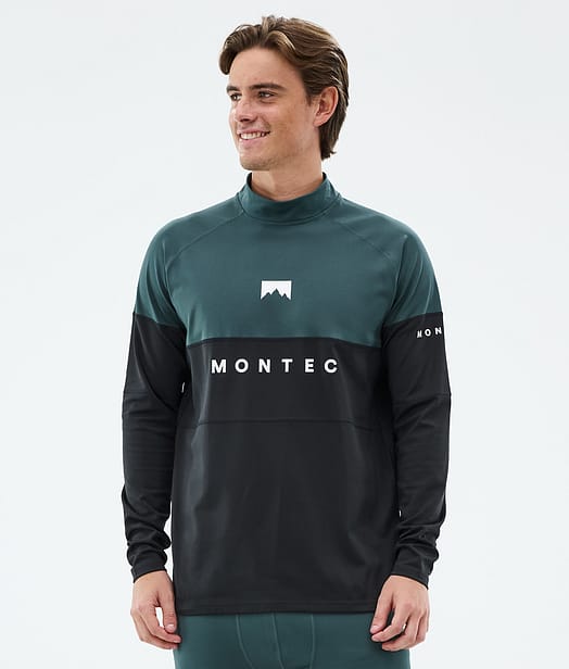 Montec Alpha Termotričko Pánské Dark Atlantic/Black