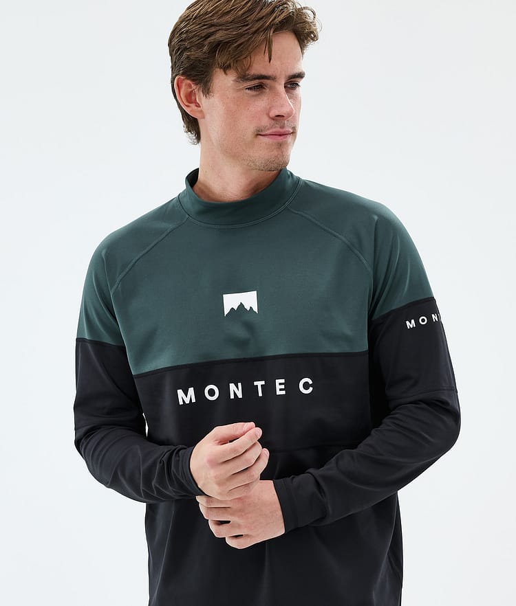 Montec Alpha Camiseta Térmica Hombre Dark Atlantic/Black, Imagen 2 de 5