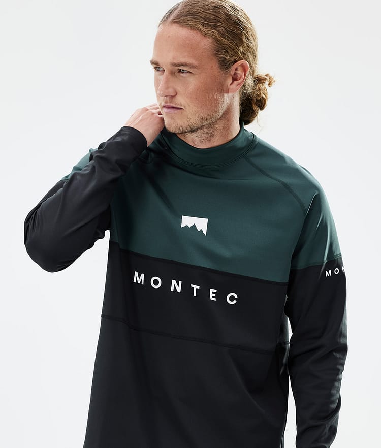Montec Alpha Camiseta Térmica Hombre Dark Atlantic/Black, Imagen 2 de 6