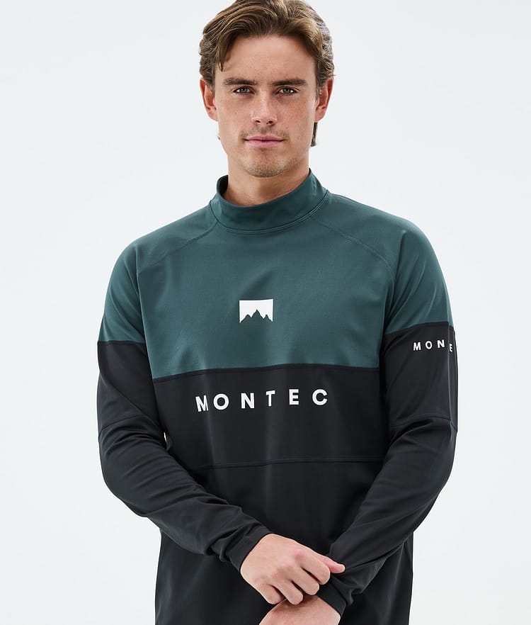 Montec Alpha Funktionsshirt Herren Dark Atlantic/Black, Bild 2 von 5