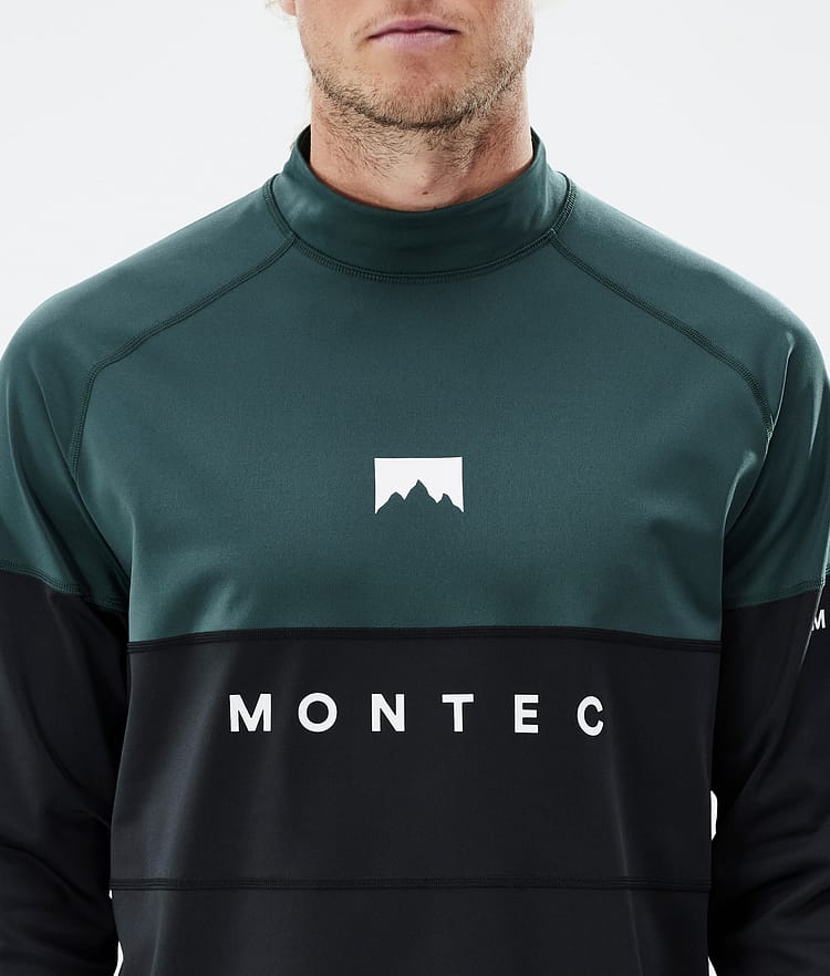 Montec Alpha Tee-shirt thermique Homme Dark Atlantic/Black, Image 6 sur 6