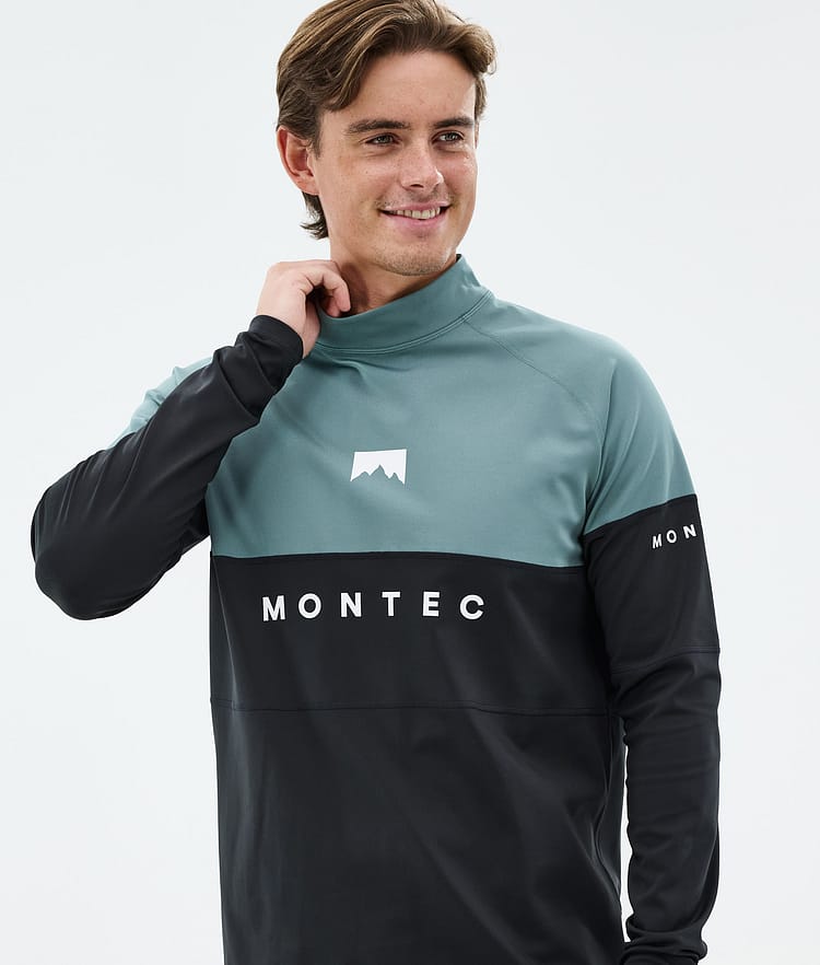 Montec Alpha Funktionsshirt Herren Atlantic/Black, Bild 2 von 5