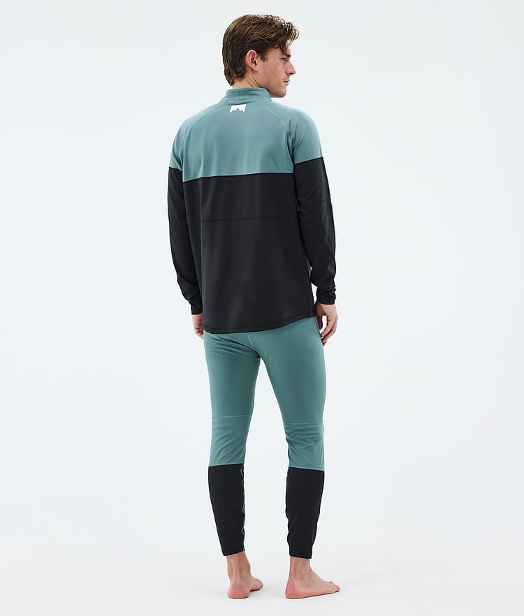Montec Alpha Maglia Termica Uomo Atlantic/Black, Immagine 4 di 5