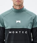 Montec Alpha Tee-shirt thermique Homme Atlantic/Black