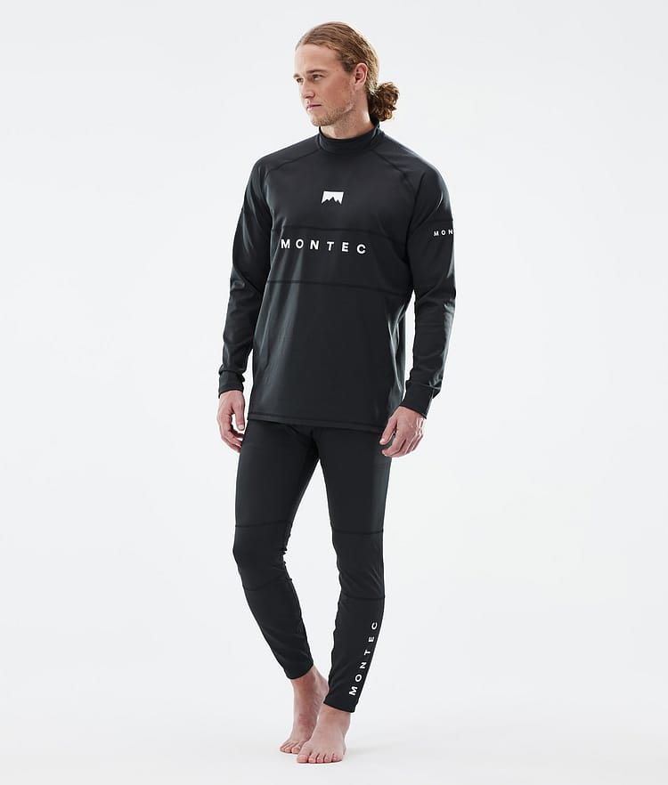 Montec Alpha Basislaag Broek Heren Black, Afbeelding 3 van 7