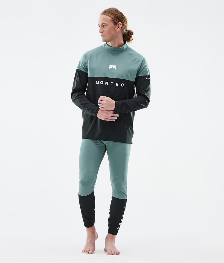 Montec Alpha Basislaag Broek Heren Atlantic/Black, Afbeelding 3 van 7