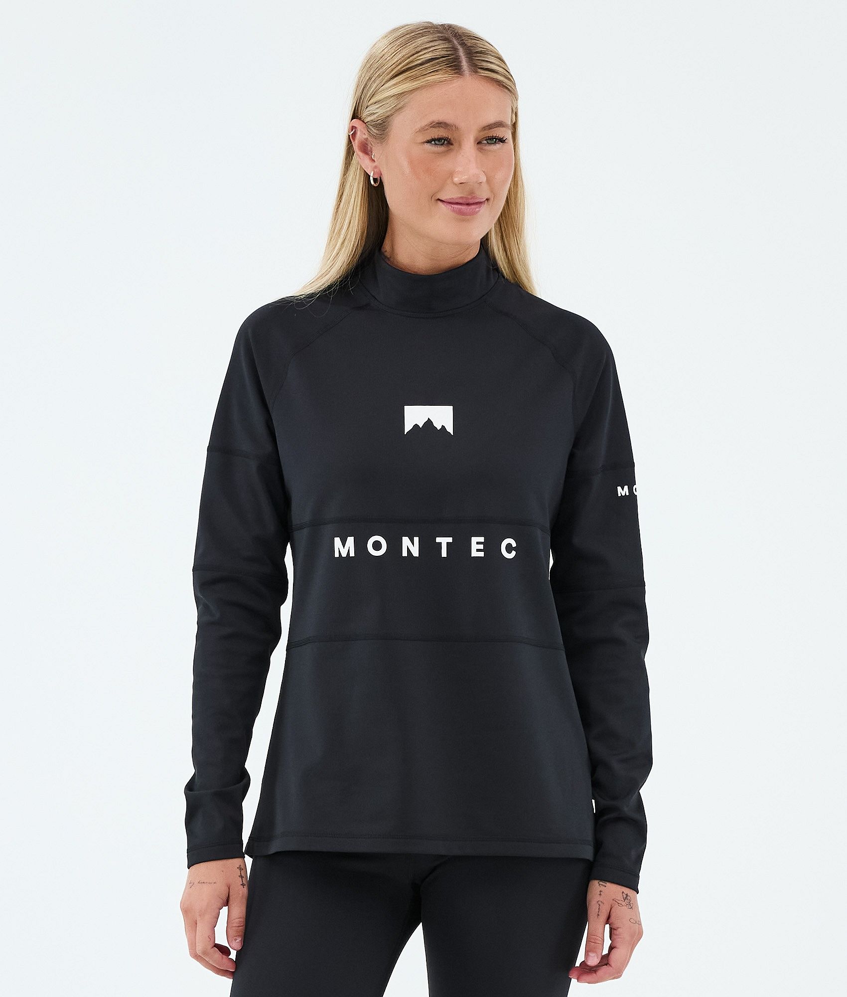 Montec Alpha W Top Termiczny Kobiety - Black