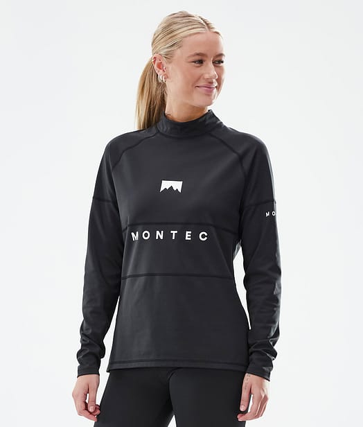 Montec Alpha W Camiseta Térmica Mujer Black