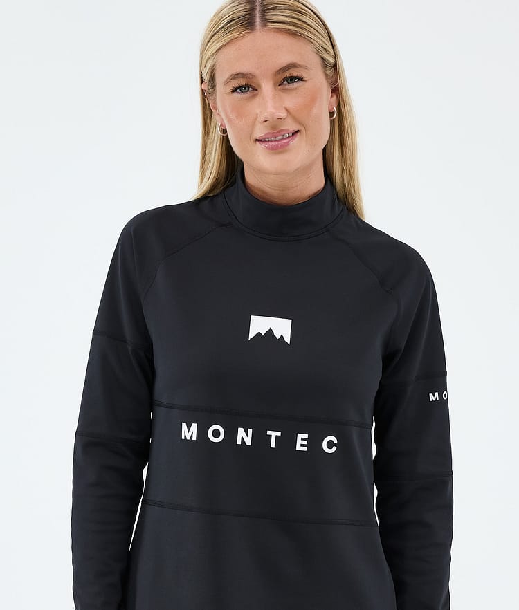 Montec Alpha W Basislaag Top Dames Black, Afbeelding 2 van 5