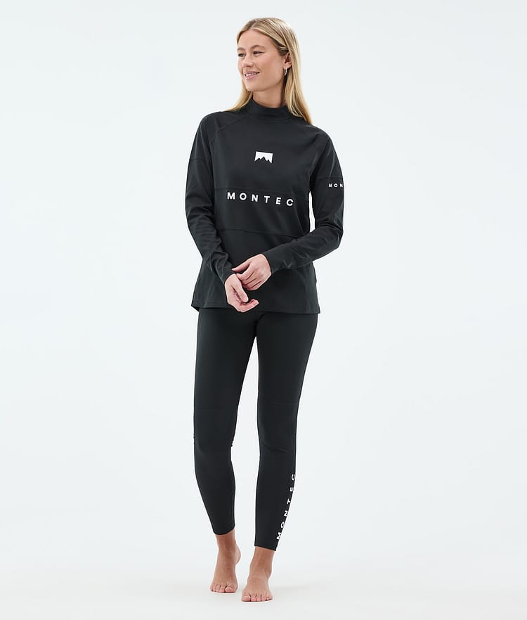 Montec Alpha W Termotričko Dámské Black, Obrázek 3 z 5