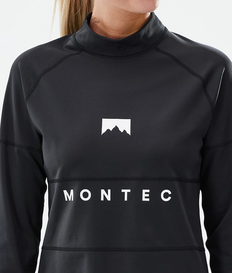 Montec Alpha W Tee-shirt thermique Femme Black