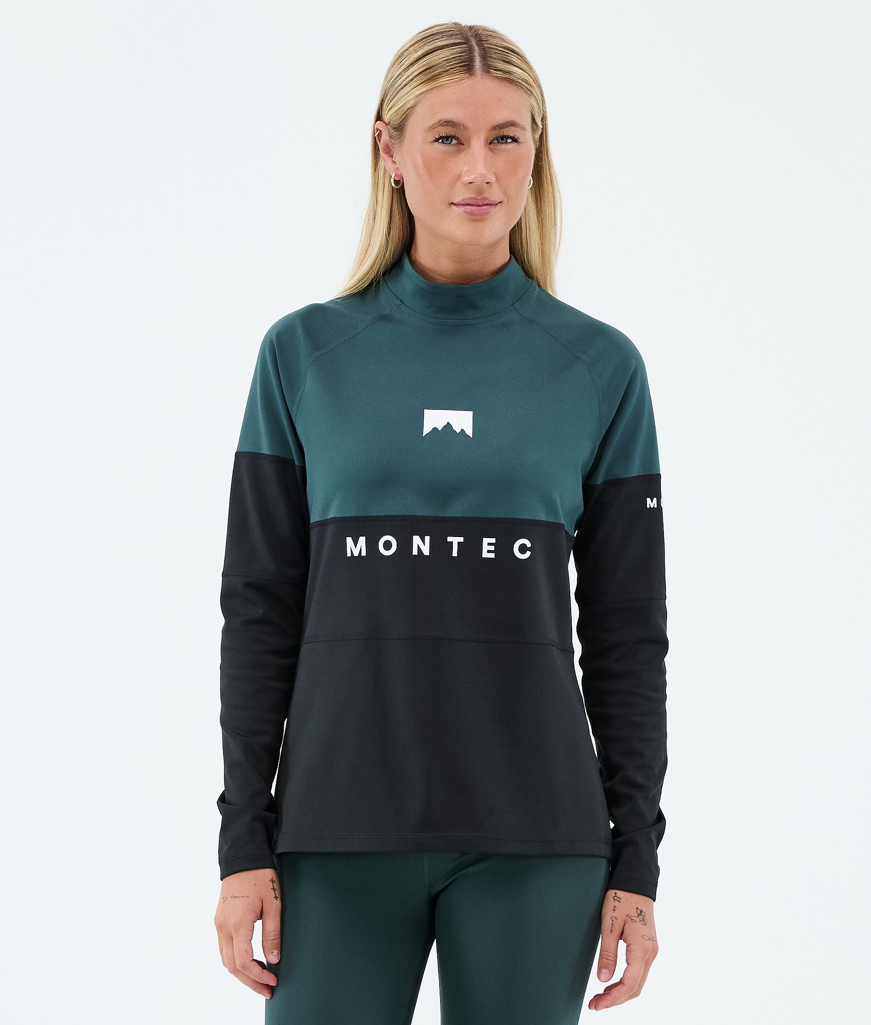 Montec Alpha W Top Termiczny Kobiety - Dark Atlantic/Black