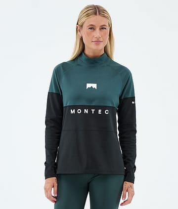 Montec Alpha W Base Layer Top Dark Atlantic/Black