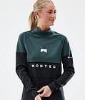 Montec Alpha W Tee-shirt thermique Femme Dark Atlantic/Black, Image 2 sur 6