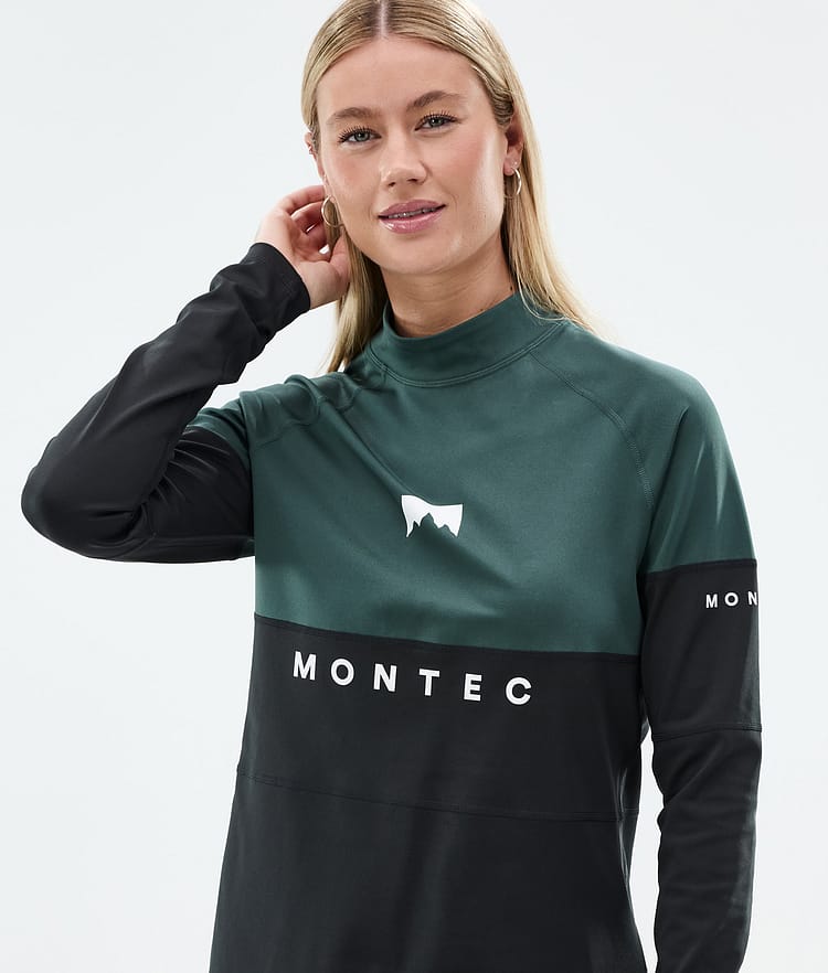 Montec Alpha W Termotričko Dámské Dark Atlantic/Black, Obrázek 2 z 5