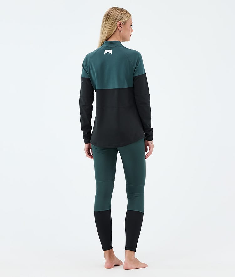 Montec Alpha W Basislaag Top Dames Dark Atlantic/Black, Afbeelding 4 van 5