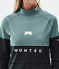 Montec Alpha W Camiseta Térmica Mujer Atlantic/Black, Imagen 6 de 6