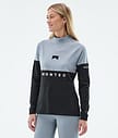 Montec Alpha W Top Termiczny Kobiety Soft Blue/Black