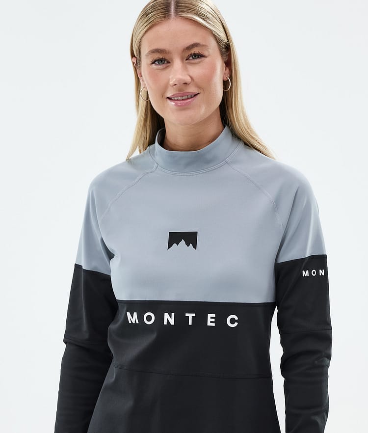 Montec Alpha W Termotričko Dámské Soft Blue/Black, Obrázek 2 z 5