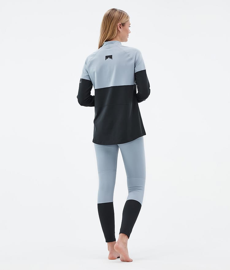 Montec Alpha W Basislaag Top Dames Soft Blue/Black, Afbeelding 4 van 5