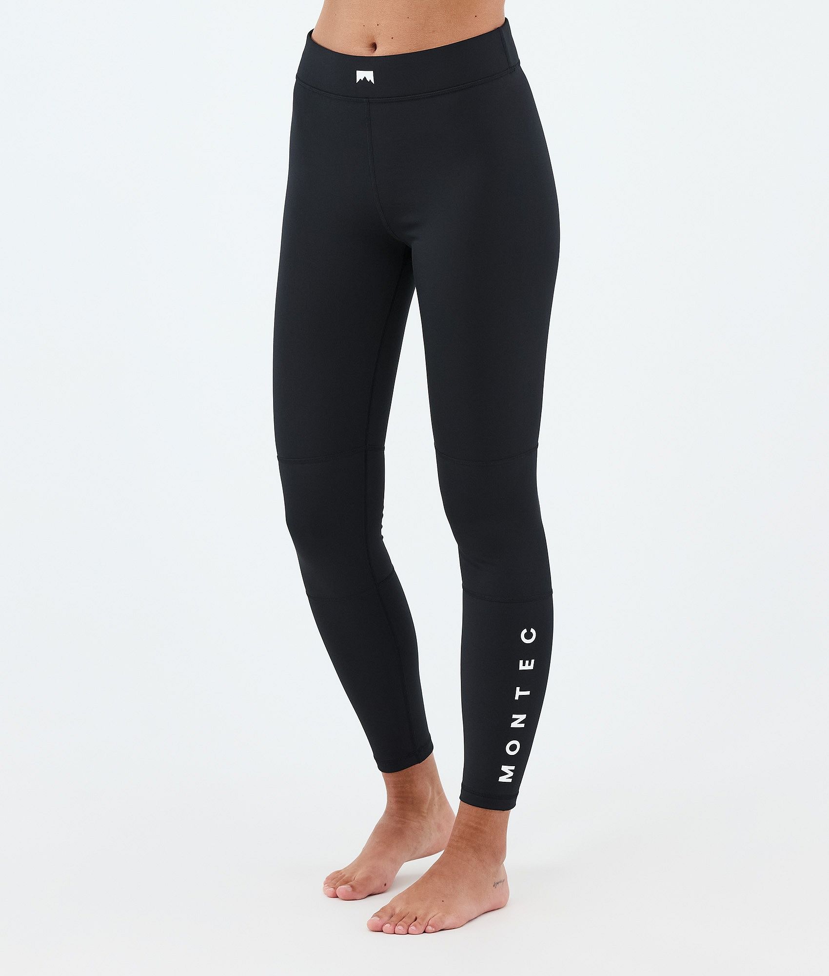 Montec Alpha W Legginsy Termoaktywne Kobiety - Black