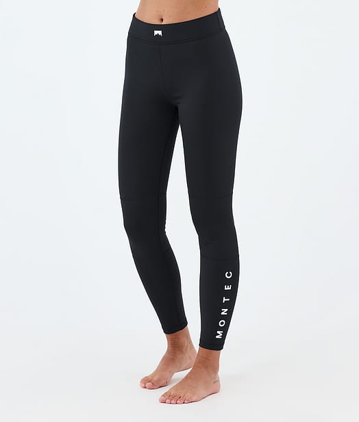 Montec Alpha W Pantalon thermique Femme Black