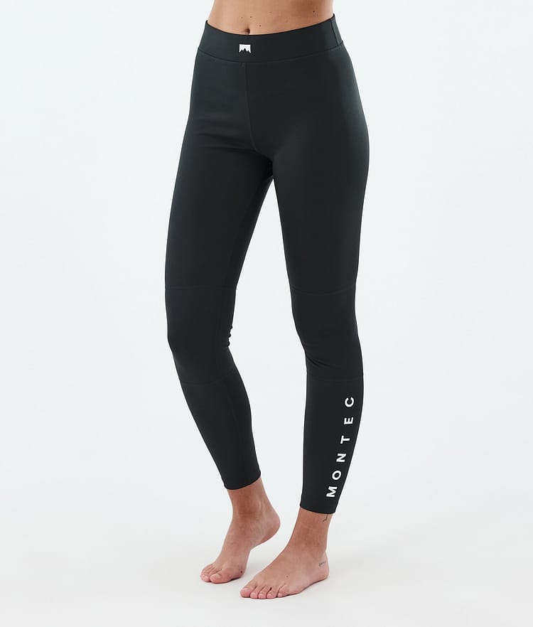 Montec Alpha W Legginsy Termoaktywne Kobiety Black, Zdjęcie 1 z 7