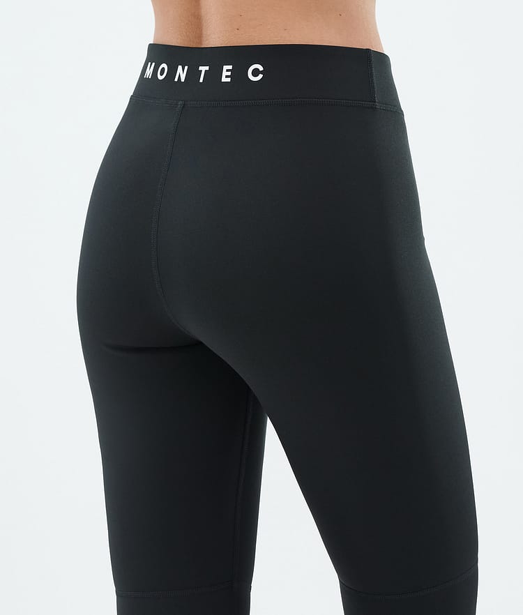Montec Alpha W Legginsy Termoaktywne Kobiety Black, Zdjęcie 6 z 7
