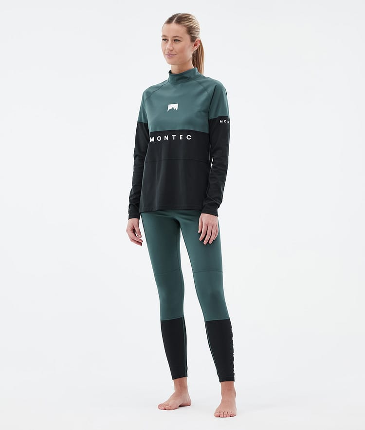 Montec Alpha W Basislaag Broek Dames Dark Atlantic/Black, Afbeelding 3 van 7