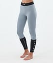 Montec Alpha W Termokalhoty Dámské Soft Blue/Black