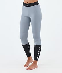 Montec Alpha W Basislaag Broek Dames Soft Blue/Black