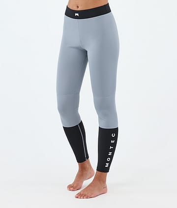 Montec Alpha W Base Layer Pant Soft Blue/Black