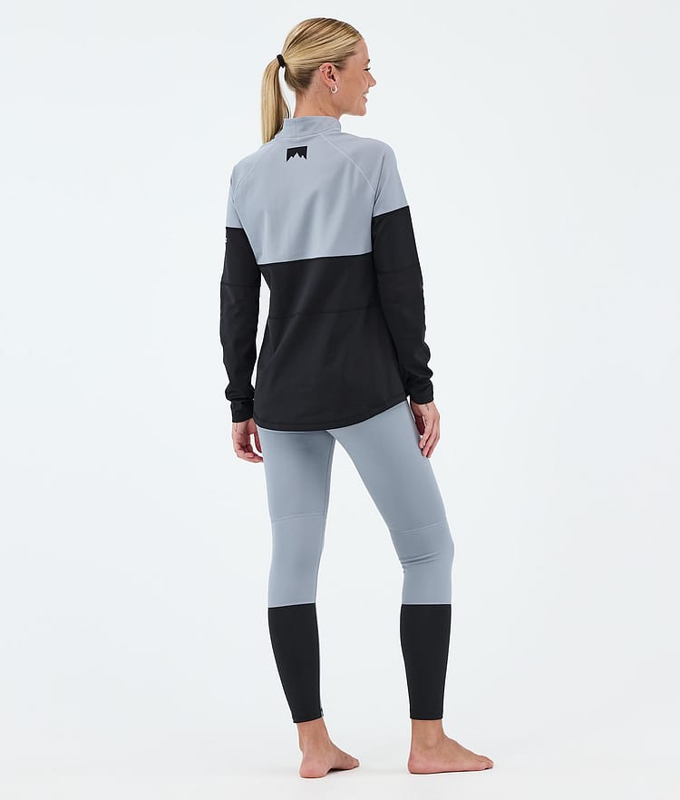 Montec Alpha W Basislaag Broek Dames Soft Blue/Black, Afbeelding 4 van 7