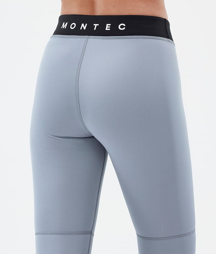 Montec Alpha W Pantaloni Termici Donna Soft Blue/Black, Immagine 6 di 7