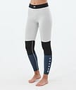 Montec Alpha W Termokalhoty Dámské Light Grey/Black/Metal Blue