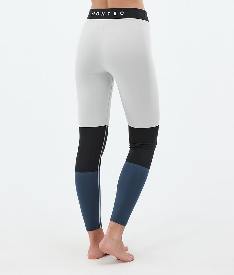Montec Alpha W Funktionshose Damen Light Grey/Black/Metal Blue, Bild 2 von 7