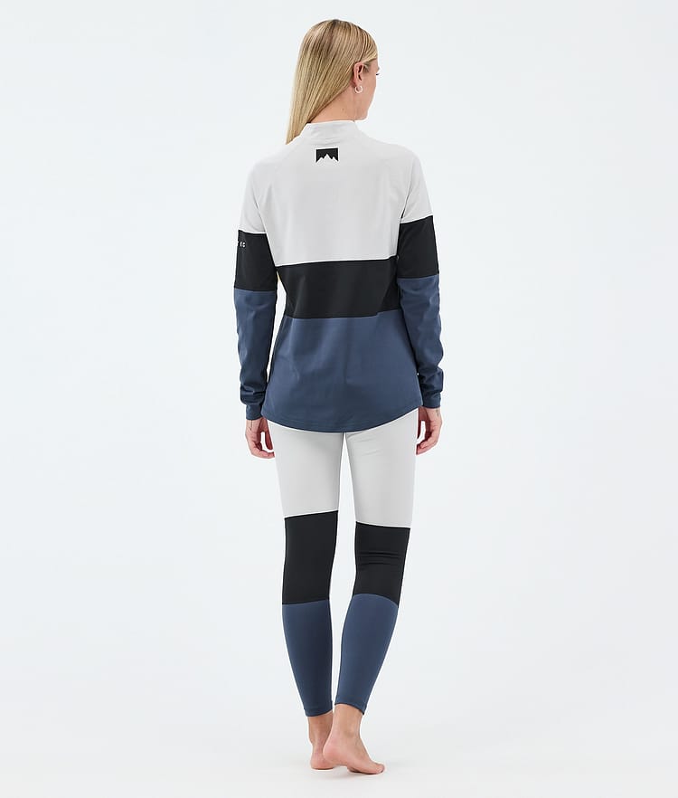 Montec Alpha W Basislaag Broek Dames Light Grey/Black/Metal Blue, Afbeelding 4 van 7